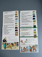 Lot de 20 fiches Tintin Atlas (1 à 20), Collections, Enlèvement ou Envoi, Tintin, Comme neuf, Image, Affiche ou Autocollant