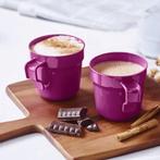 Tupperware mok, Ophalen of Verzenden, Nieuw, Paars, Beker of Kan