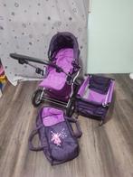 Poppenwagen + bedje en voetenzak., Kinderen en Baby's, Kinderwagens en Combinaties, Ophalen, Gebruikt