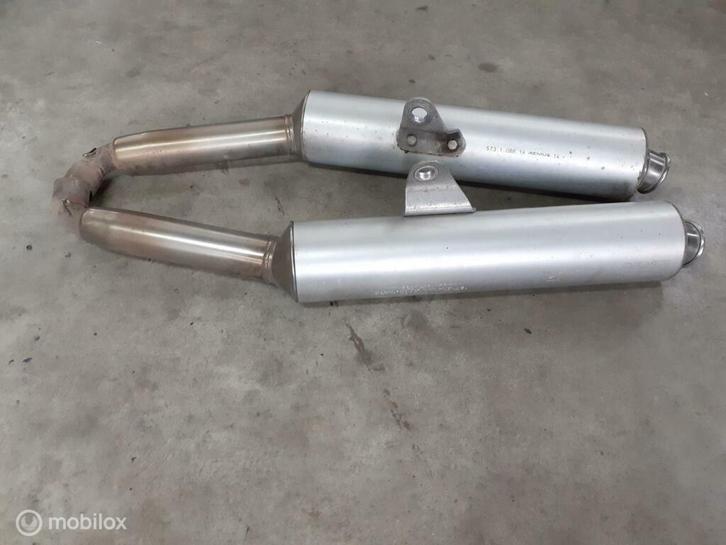 Uitlaatdemper dempers uitlaten ST3 ST2 ST 2 3, Motoren, Onderdelen | Ducati, Gebruikt, Ophalen of Verzenden