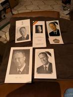 K.Boudewijn bidprentjes, Verzamelen, Koningshuis en Royalty, Ophalen of Verzenden, Zo goed als nieuw, Kaart, Foto of Prent