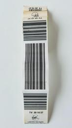 Virgin Express Luggage label barcode TV 30 10 37     Sabena, Ophalen of Verzenden, Gebruikt