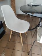 2 chaises blanches, Maison & Meubles, Comme neuf, Scandinave, Enlèvement, Blanc