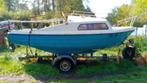 Kajuitboot met Trailer en motor 25pk, Ophalen, Gebruikt