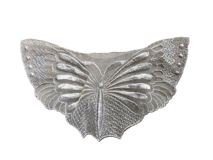 APPLICATIES HALS LIBELLE WIT, Hobby & Loisirs créatifs, Couture & Fournitures, Neuf, Application, Enlèvement ou Envoi