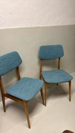 Mooie set  vintage stoelen, Huis en Inrichting, Ophalen, Hout, Gebruikt, Twee