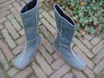 Gratis verzenden nieuwe blauwe ibiza plateau laarzen mt 40, Kleding | Dames, Schoenen, Hoge laarzen, Nieuw, Verzenden, Blauw