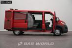 Fiat Ducato 130pk Dubbel Cabine L2H1 Trekhaak Airco Camera W, Auto's, Bestelwagens en Lichte vracht, Stof, Gebruikt, Euro 6, 130 pk