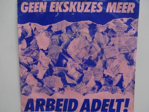 Arbeid Adelt - Geen Ekskuzes Meer / Plus D'excuses (1984), Cd's en Dvd's, Vinyl Singles, Single, Ophalen of Verzenden
