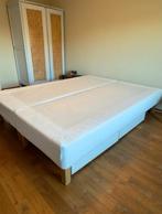 Lit Espevar 160x200cm + bacs de rangement, Maison & Meubles, Chambre à coucher | Lits, Bois