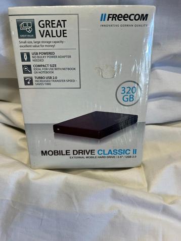mobile harde schijf 320GB beschikbaar voor biedingen