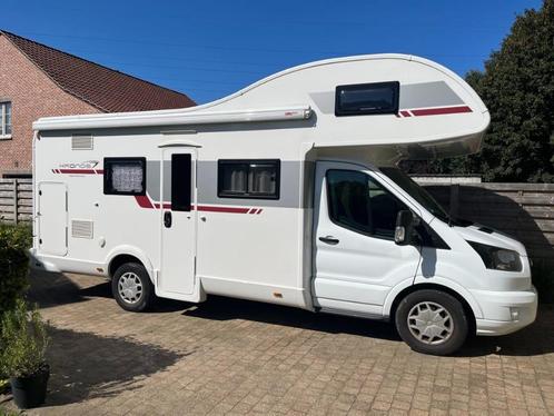 Ruime gezinscamper (7pl) Ford Kronos 277 perfect onderhouden, Caravans en Kamperen, Mobilhomes, Particulier, meer dan 6, Ford