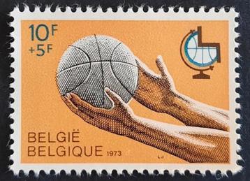 Belgique : COB 1666 ** Basket-ball 1973.