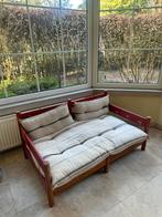 Hout vintage bankje, Huis en Inrichting, Ophalen, Zo goed als nieuw, Hout