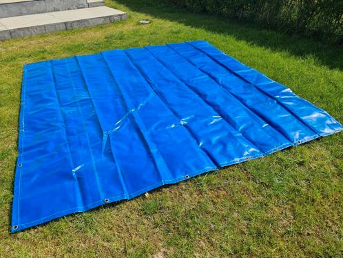 Stevig PVC afdekzeil (vrachtwagenzeil), Doe-het-zelf en Bouw, Zeil en Folie, Zo goed als nieuw, Ophalen