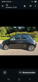 Fiat 500 met panoramisch dak vast en schuifgordijn  (benzine, Auto's, Fiat, Particulier, Te koop