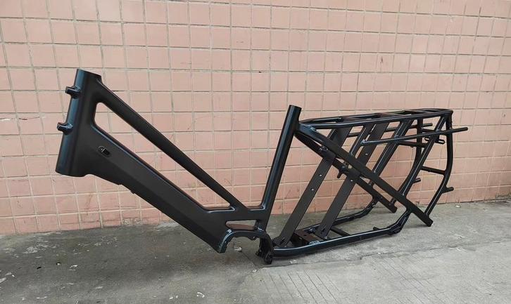 Longtail frame + Bafang M500 middenmotor, Fietsen en Brommers, Fietsen | Tandems, Nieuw, Minder dan 10 versnellingen, 53 tot 57 cm