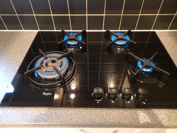 whirlpool gasfornuis, Electroménager, Tables de cuisson, Enlèvement, Utilisé