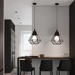 NIEUW! Moderne hanglamp zwart industrieel modern, Huis en Inrichting, Lampen | Plafondlampen, Nieuw, Ophalen of Verzenden
