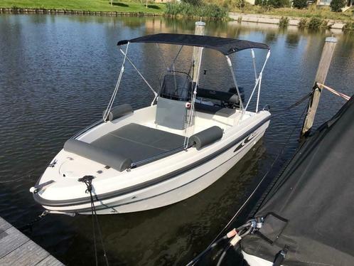 Boot Karel open 400 met Motor Suzuki 15Pk (geen vaarbewijs), Watersport en Boten, Motorboten en Motorjachten, Zo goed als nieuw