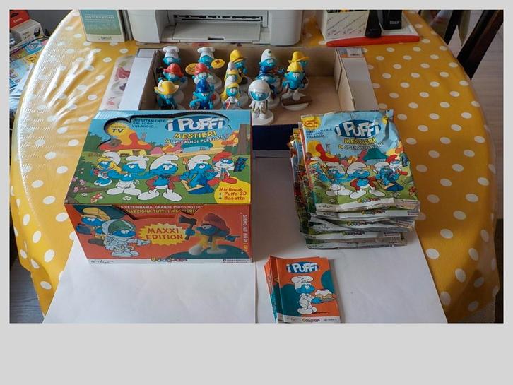 14 x Sbabam Smurfen - Nieuwstaat (2019), Verzamelen, Smurfen, Zo goed als nieuw, Poppetje, Figuurtje of Knuffel, Verschillende Smurfen