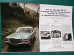 Mercedes-Benz - publicité papier - 1973, Verzamelen, Merken en Reclamevoorwerpen, Ophalen of Verzenden, Gebruikt, Overige typen