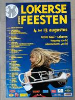 Poster Lokerse Feesten 2000, Comme neuf, Enlèvement ou Envoi