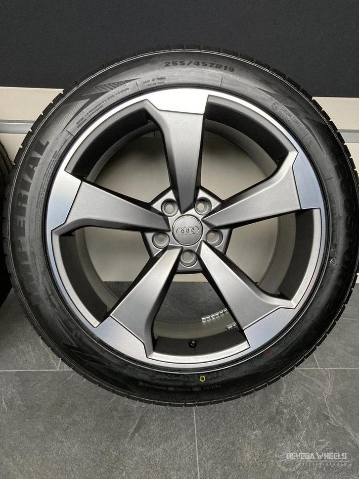 19” Audi Q3 F3 Sportback velgen + banden 5x112 255/45/19, Auto-onderdelen, Banden en Velgen, Banden en Velgen, Zomerbanden, 19 inch