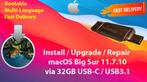 Installeer macOS Big Sur 11.7.10 via USB-C Stick zonder DVD, Computers en Software, Nieuw, MacOS, Verzenden