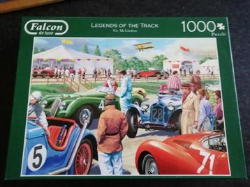Falcon puzzel/ Legends of the track/ 1000stukjes beschikbaar voor biedingen