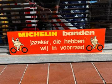 MICHELIN banden oud reclamebord beschikbaar voor biedingen