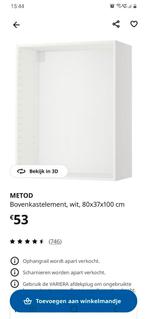 METOD kast 80x37x100, Neuf, 25 à 50 cm, Enlèvement, 50 à 100 cm