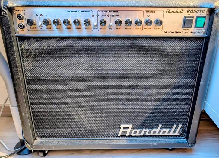 Randall RG50TC 50 watt, Muziek en Instrumenten, Versterkers | Bas en Gitaar, Zo goed als nieuw, Gitaar, Ophalen of Verzenden