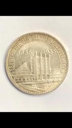 Munt zilver België 50 FR Expo 1935 Vlaams topkwaliteit !!, Postzegels en Munten, Munten | België, Zilver, Ophalen of Verzenden