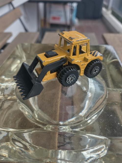 Matchbox SF Tractor Shovel AFHALING LEES BESCHRIJVING, Hobby en Vrije tijd, Modelauto's | 1:50, Gebruikt, Hijskraan, Tractor of Landbouw