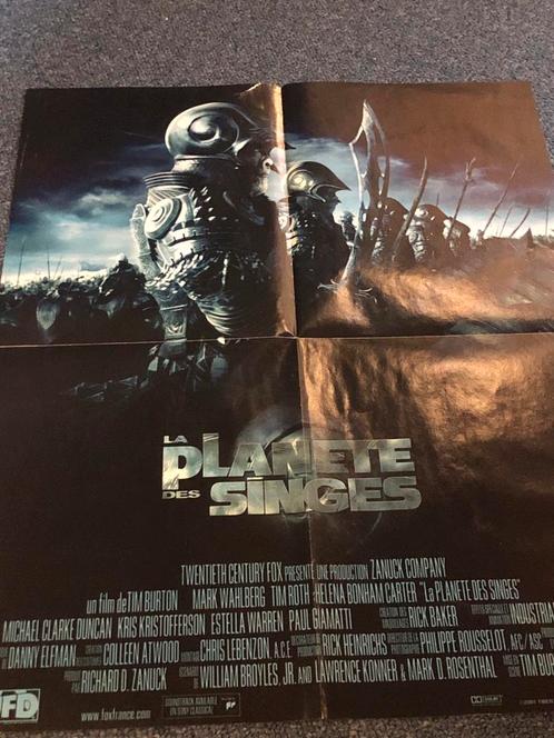 Poster Tim Burton Planet of the Apes en Shrek, Verzamelen, Film en Tv, Zo goed als nieuw, Poster, Ophalen of Verzenden