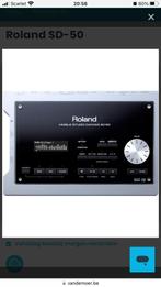 Roland Sd50 mobile canvas station met alle beroemde Roland s, Musique & Instruments, Musiques & Instruments Autre, Comme neuf