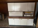 Mooie vintage keukenkast jaren 70, Antiek en Kunst, Ophalen