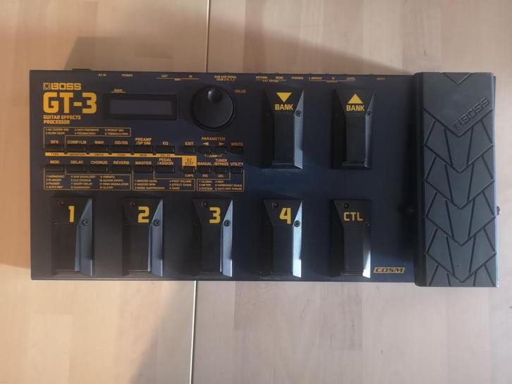 Boss GT3 Multi effect pedaal, Muziek en Instrumenten, Effecten, Multi-effect, Ophalen