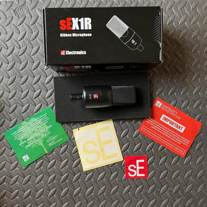 SE Electronics X1R Ribbon microfoon, Musique & Instruments, Microphones, Enlèvement ou Envoi