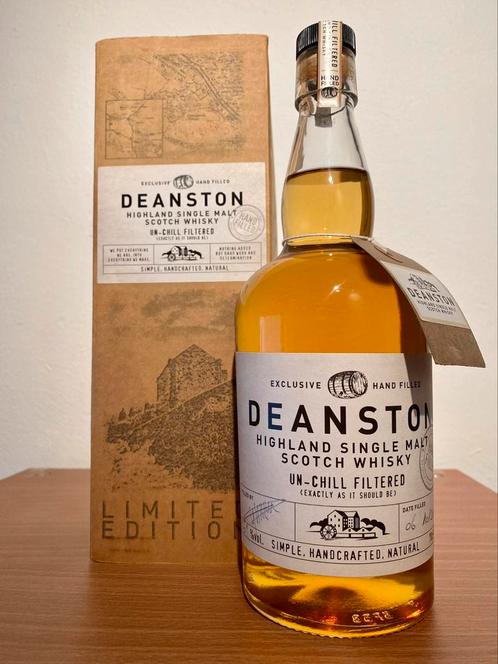 Whisky Deanston Hand Filled At The Distillery, Verzamelen, Wijnen, Vol, Ophalen of Verzenden