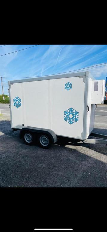 REMORQUE FRIGO 9M3 A SAISIR beschikbaar voor biedingen