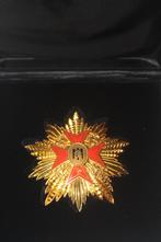 Borstster Spanje in box, Collections, Enlèvement ou Envoi, Armée de terre, Ruban, Médaille ou Ailes