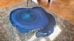 SALONTAFEL - blauw, Huis en Inrichting, Ophalen, Zo goed als nieuw, Rustiek - modern, Overige vormen