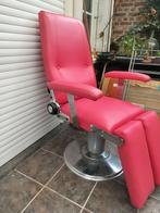 Roze vintage (kappers)stoel, Huis en Inrichting, Ophalen