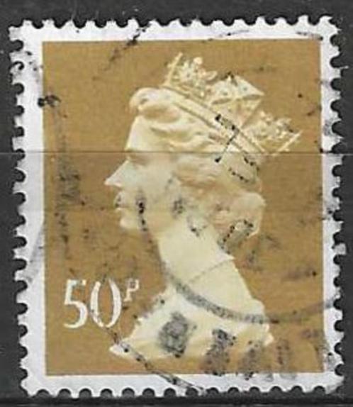 Groot-Brittannie 1990 - Yvert 1459 - Queen Elisabeth II (ST), Postzegels en Munten, Postzegels | Europa | UK, Gestempeld, Verzenden