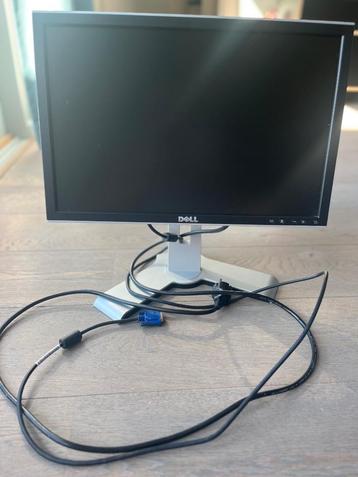 Computerscherm Dell 48cm, Computers en Software, Ophalen, Draaibaar, Gebruikt, Dell