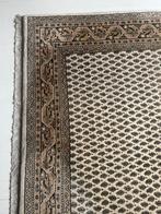 Handgeknoopt wollen Indisch tapijt met certificaat, Bruin, Gebruikt, Rechthoekig, Ophalen