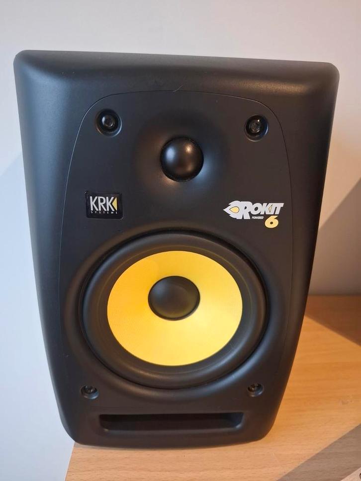 Krk rokit 6 rpg2 + behringer dx626 mengtafel, TV, Hi-fi & Vidéo, Enceintes, Comme neuf, Enlèvement