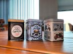 Set van 3 decoratieve theedoosjes, Ophalen, Zo goed als nieuw